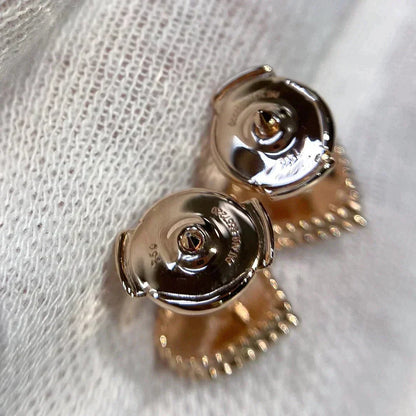 [Max Jewelry ]HEART CARNELIAN STUD EARRINGS