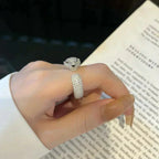 [Plus&Max]PANTHERE 5.5MM ALL DIAMOND RING