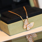 [Plus&Max]BUTTERFLY DIAMOND NECKLACE