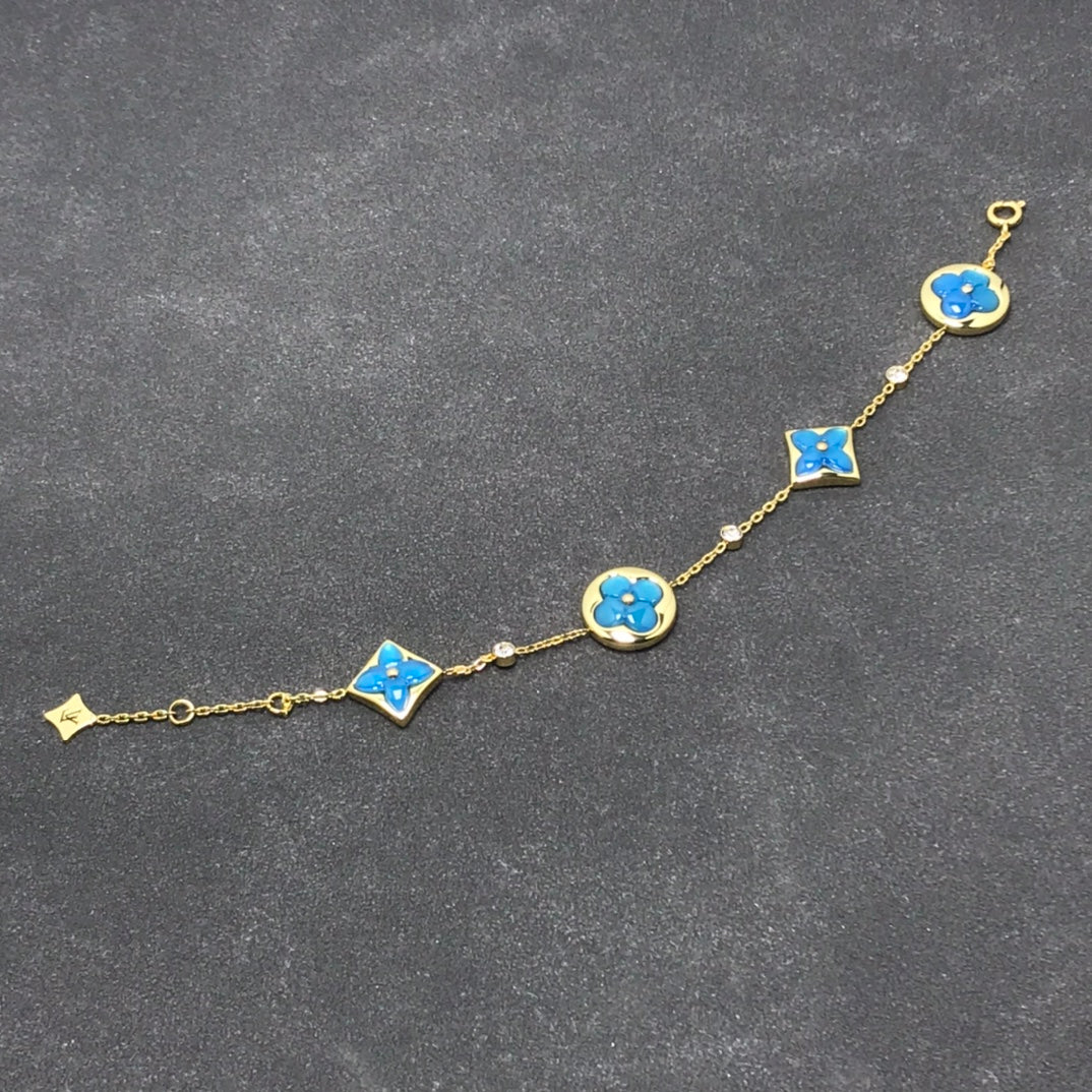 [Max Jewelry ]STAR AND SUN TURQUOISE 4 MOTIFS 3 DIAMONDS