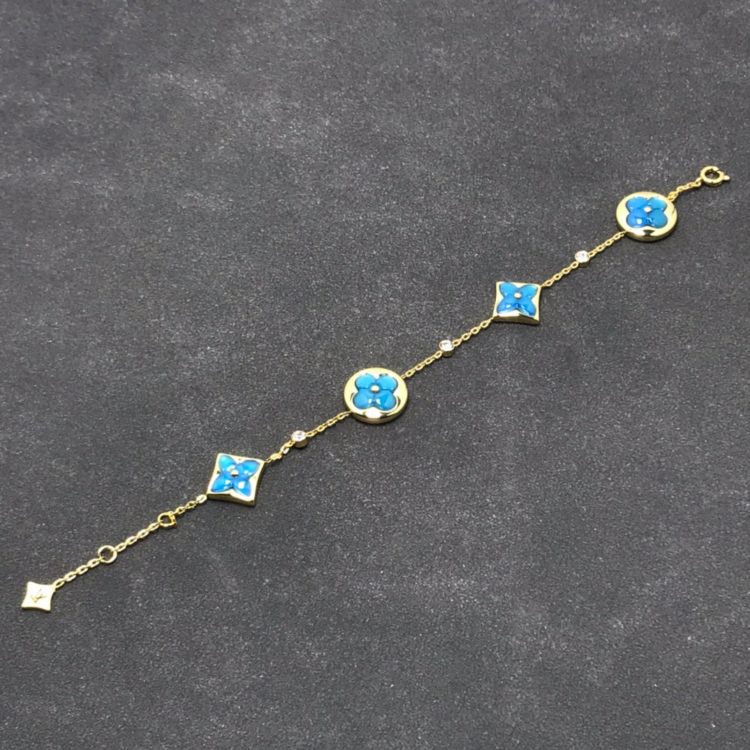 [Max Jewelry ]STAR AND SUN TURQUOISE 4 MOTIFS 3 DIAMONDS