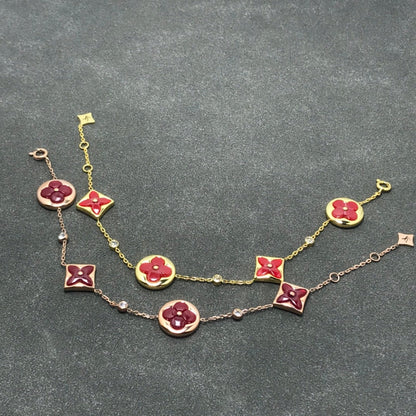 [Max Jewelry ]STAR AND SUN CARNELIAN 4 MOTIFS 3 DIAMONDS