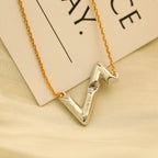 [Plus&Max]VOLT SILVER DIAMOND PEDANT NECKLACE