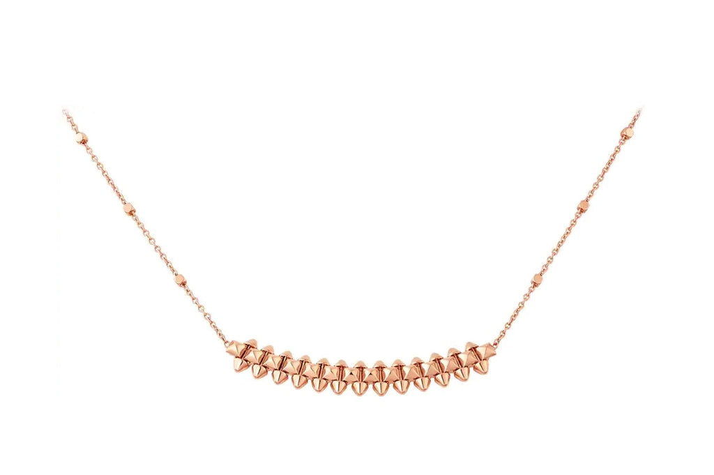 [Plus&Max]CLASH PINK GOLD NECKLACE