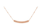 [Plus&Max]CLASH PINK GOLD NECKLACE