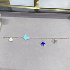 [Plus&Max]LUCKY SPRING SILVER BRACELET 4 MOTIF