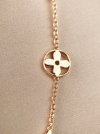 [Plus&Max]STAR AND SUN 7 MOTIFS GOLD BRACELET