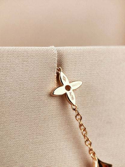 [Max Jewelry ]STAR AND SUN 7 MOTIFS GOLD BRACELET