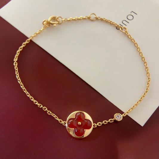 [Max Jewelry ]SUN PEDANT CARNELIAN BRACELET