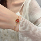 [Plus&Max]SUN PEDANT CARNELIAN BRACELET