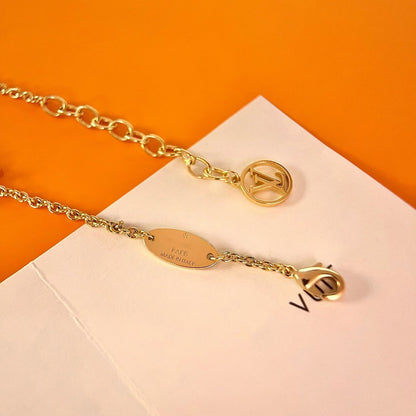[Max Jewelry ]LOGO STAR MOTIF GOLD BRACELET