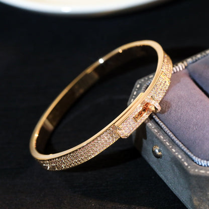 [Max Jewelry ]KELLY BRACELET DIAMOND PAVED