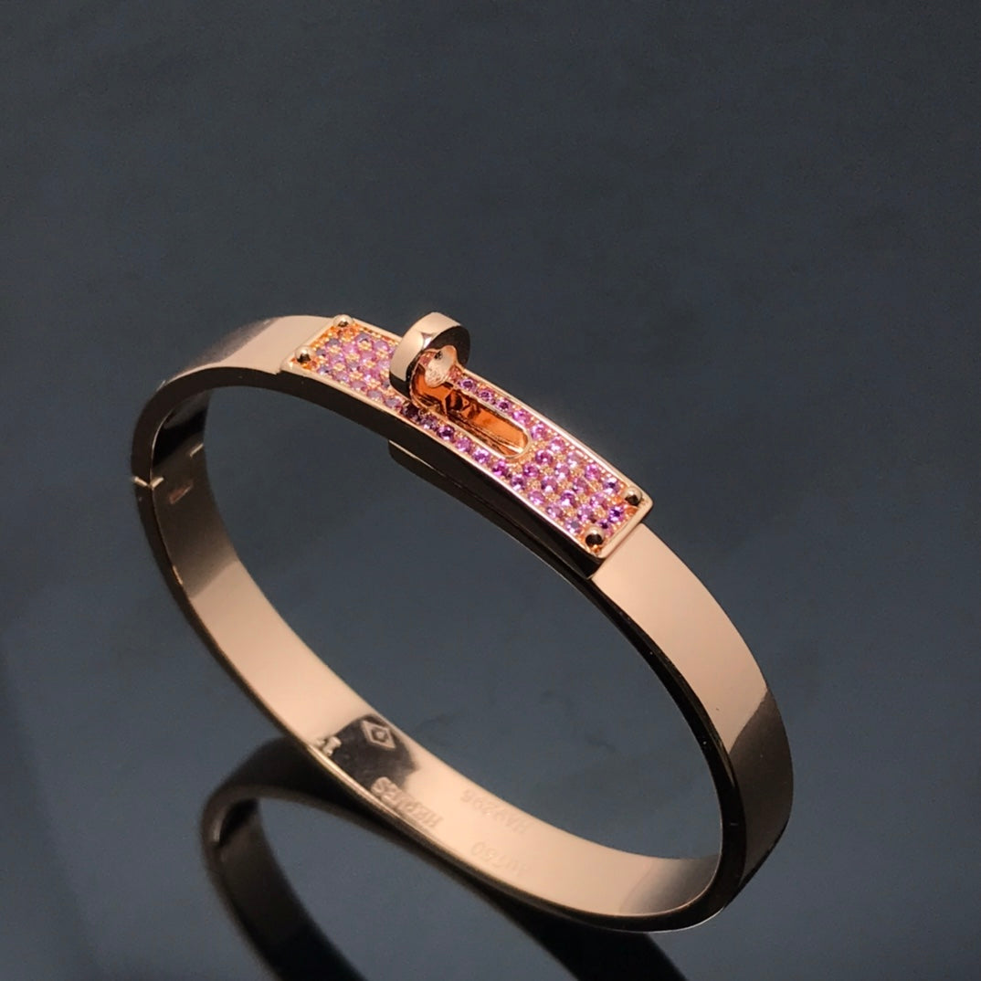 [Max Jewelry ]KELLY BRACELET PINK DIAMOND