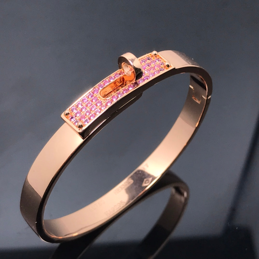 [Max Jewelry ]KELLY BRACELET PINK DIAMOND