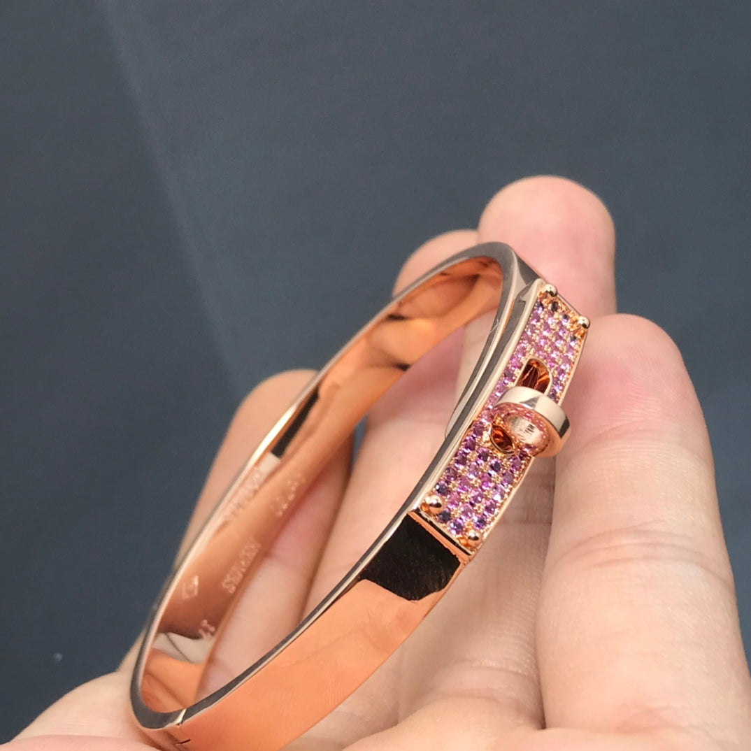 [Max Jewelry ]KELLY BRACELET PINK DIAMOND