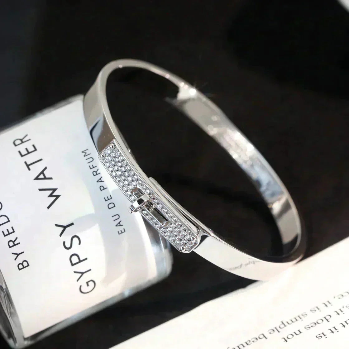 [Max Jewelry ]KELLY SILVER DIAMOND BRACELET