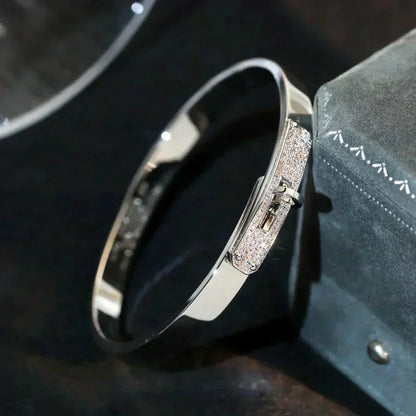 [Max Jewelry ]KELLY SILVER DIAMOND BRACELET