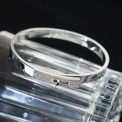 [Max Jewelry ]KELLY SILVER DIAMOND BRACELET