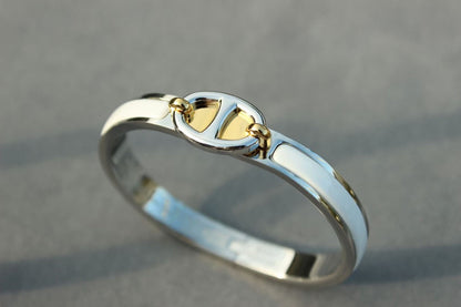 [Max Jewelry ]CLIC CHAINE SILVER BRACELET