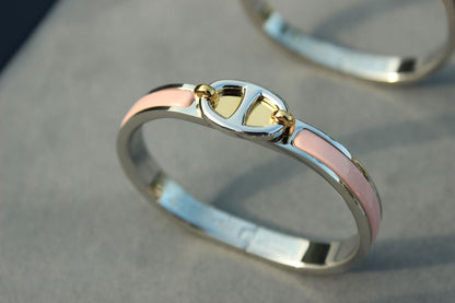 [Max Jewelry ]CLIC CHAINE SILVER BRACELET