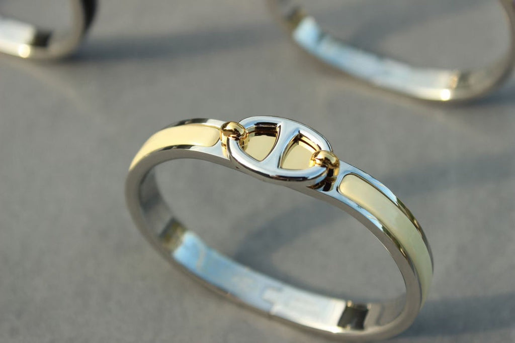 [Plus&Max]CLIC CHAINE SILVER BRACELET