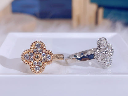 [Max Jewelry ]CLOVER DIAMOND RING