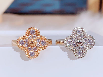 [Max Jewelry ]CLOVER DIAMOND RING