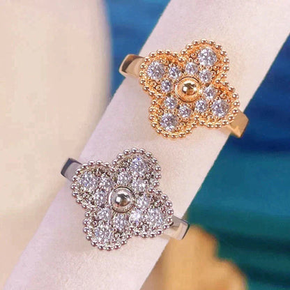 [Max Jewelry ]CLOVER DIAMOND RING