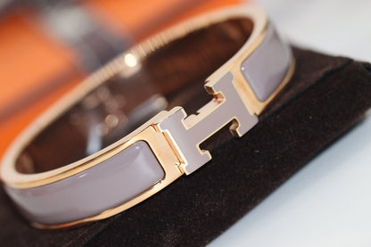 [Max Jewelry ]H BRACELET 12MM BROWN