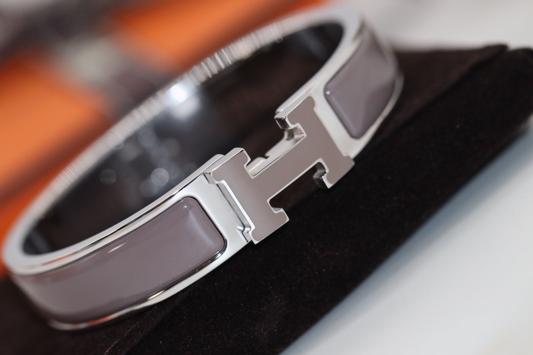 [Max Jewelry ]H BRACELET 12MM BROWN