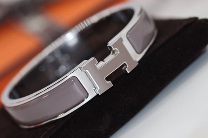 [Max Jewelry ]H BRACELET 12MM BROWN