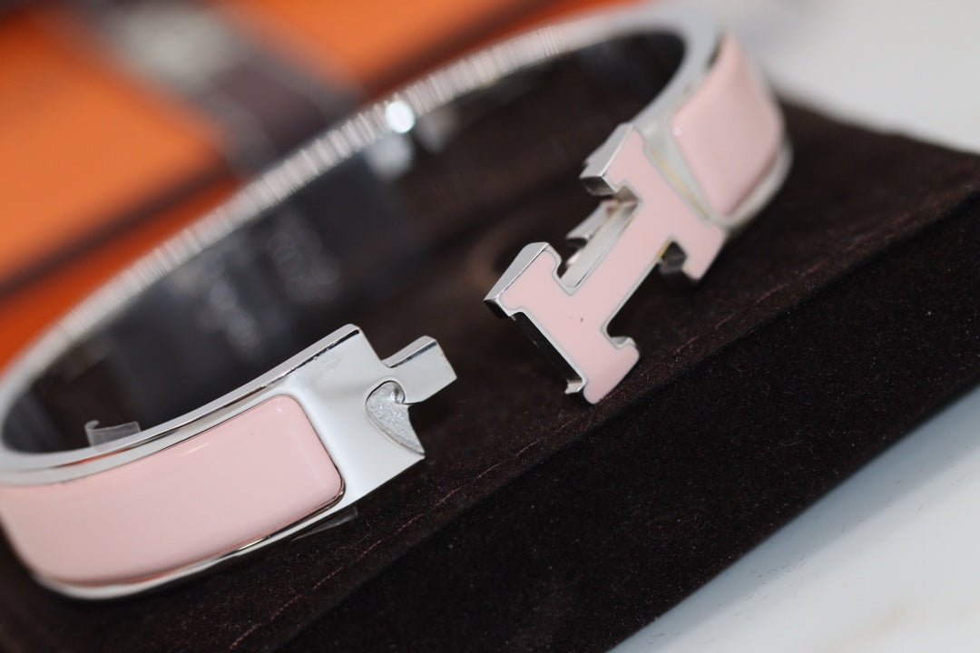 [Max Jewelry ]H BRACELET 12MM PINK