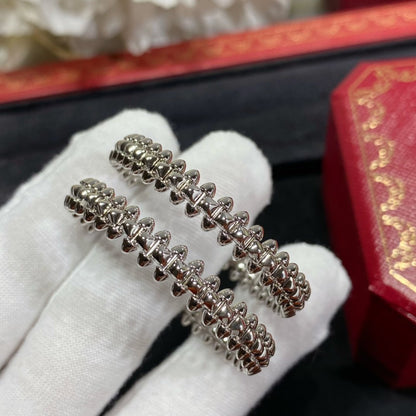 [Max Jewelry ]CLASH LARGE HOOP EARRINGS