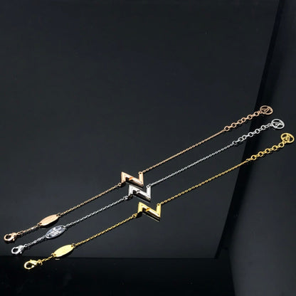 [Max Jewelry ]VOLT LV LOGO BRACELET