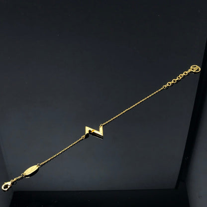 [Max Jewelry ]VOLT LV LOGO BRACELET