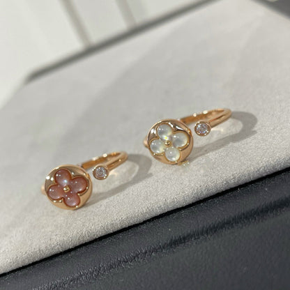 [Max Jewelry ]SUN 1 DIAMOND PINK MOP RING