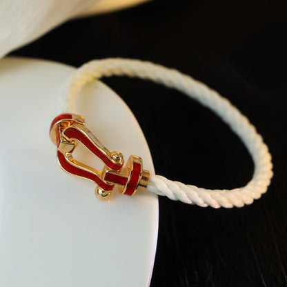 [Max Jewelry ]FORCE 10 WHITE TEXTILE DIAMOND PAVED
