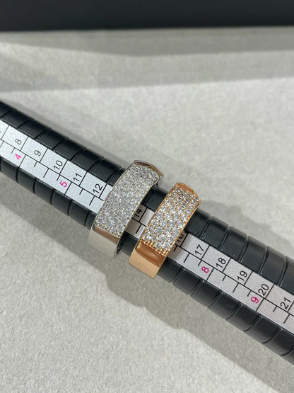 [Max Jewelry ]LIENS EVIDENCE  DIAMOND PAVED RING