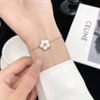 [Plus&Max]LUCKY SPRING ROSE GOLD MOP BRACELET