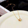 [Plus&Max]BEE MINI PEDANT DIAMOND NECKLACE