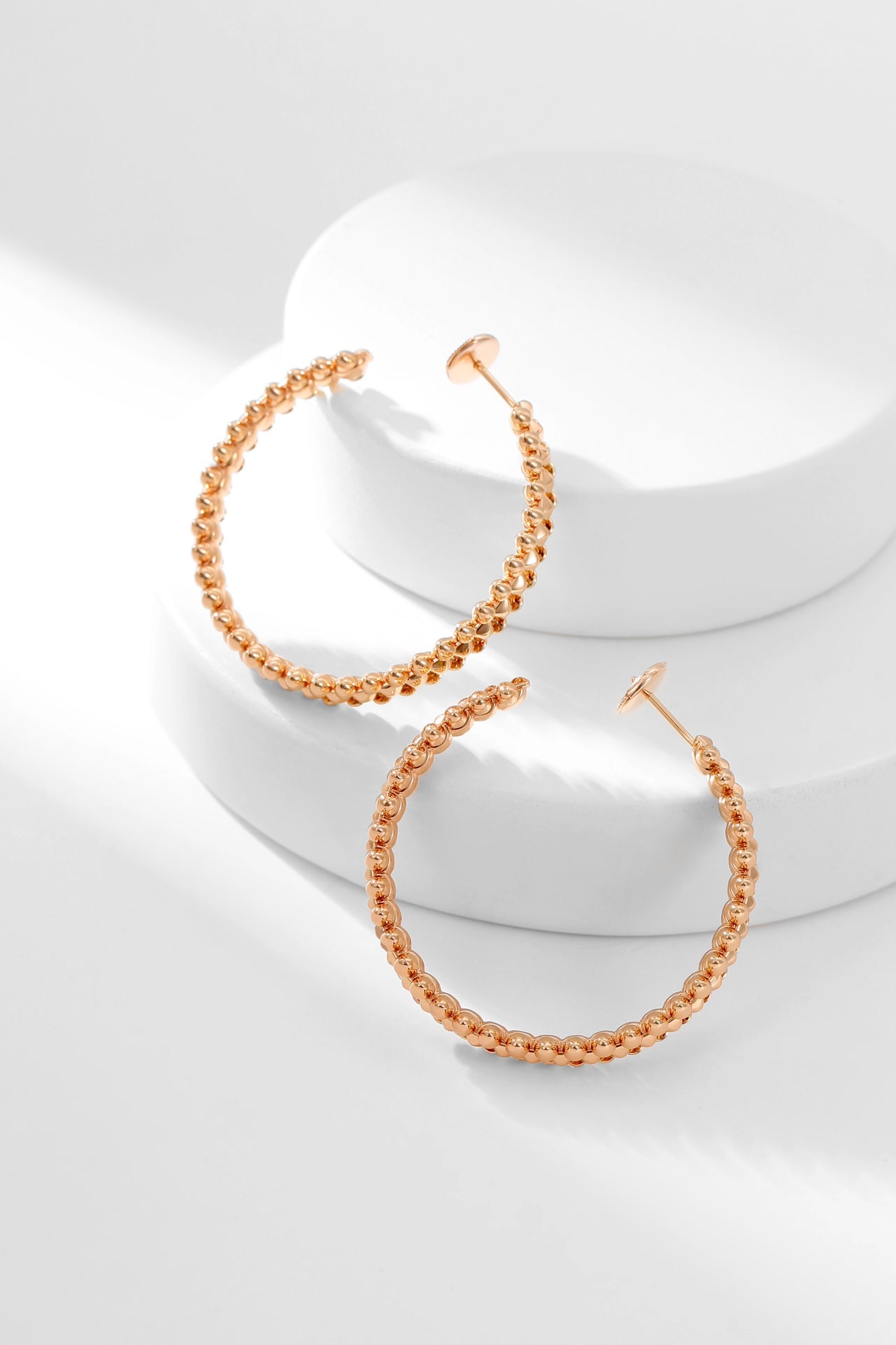 [Max Jewelry ]CLASH HOOP EARRINGS