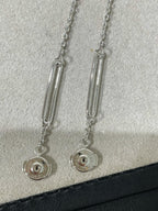 [Plus&Max]CHAINE CHAOS DIAMOND DROP EARRINGS