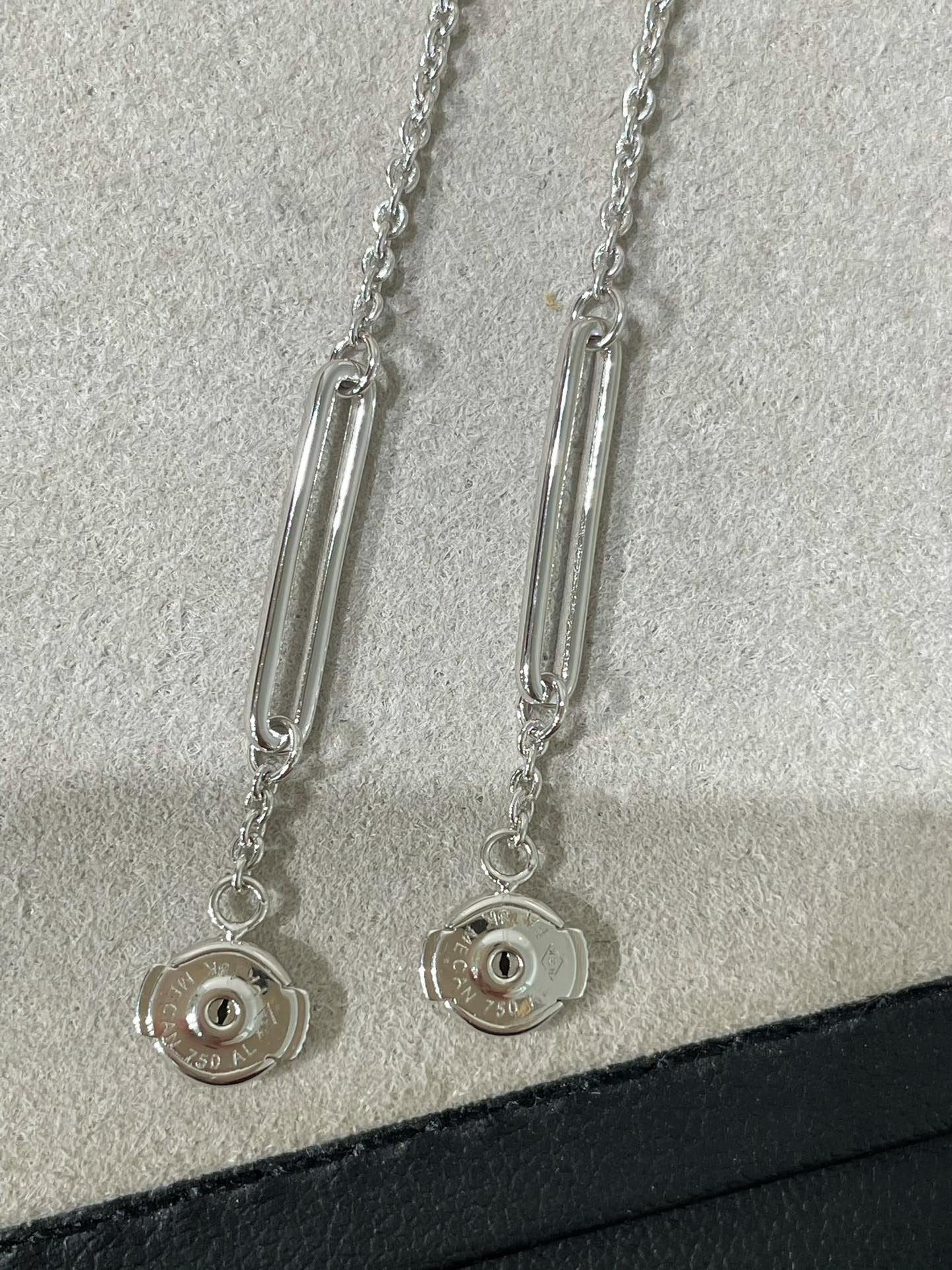 [Max Jewelry ]CHAINE CHAOS DIAMOND DROP EARRINGS