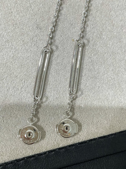 [Max Jewelry ]CHAINE CHAOS DIAMOND DROP EARRINGS