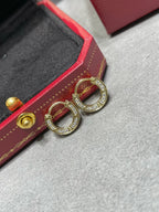 [Plus&Max]LOVE DIAMOND EARRINGS