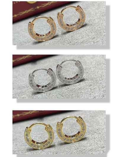 [Max Jewelry ]LOVE DIAMOND EARRINGS