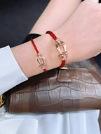 [Plus&Max]FORCE 10 HALF DIAMOND PINK GOLD RED CORDERI LARGE AND MEDIUM MODEL