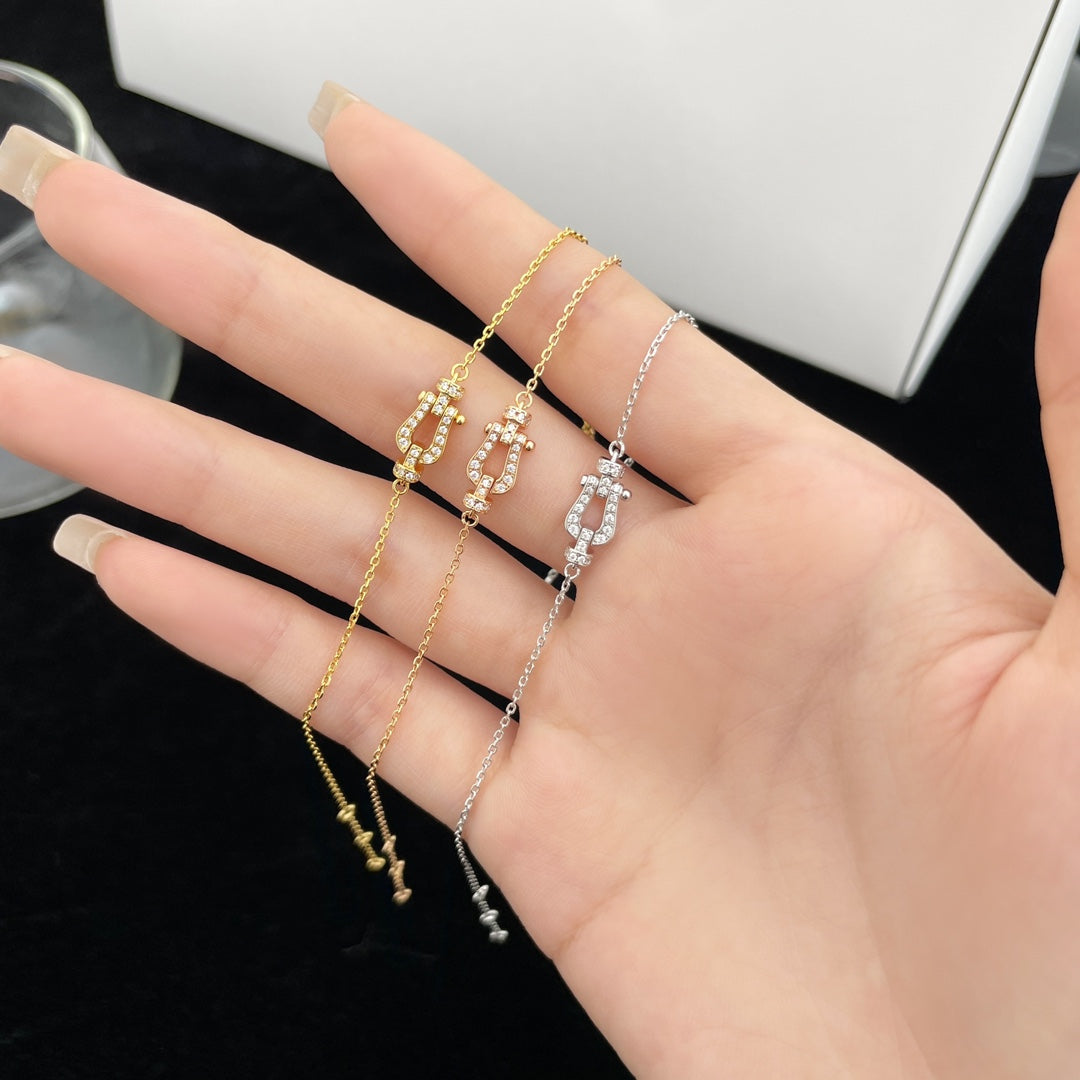 [Max Jewelry ]FORCE 10 FULL DIAMOND BUCKLE CHAIN LINK MINI MODEL