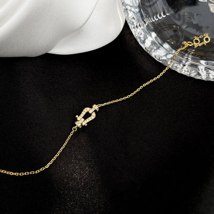 [Max Jewelry ]FORCE 10 FULL DIAMOND BUCKLE CHAIN LINK MINI MODEL