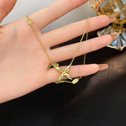 [Max Jewelry ]LOUISETTE GOLD NECKLACE
